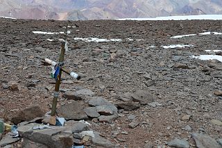 42 We Arrived At The Aconcagua Summit 6962m After Climbing Almost Three Hours From The Cave And Over Nine Hours From Colera Camp 3